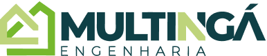 Logo Multingá Azul e verde
